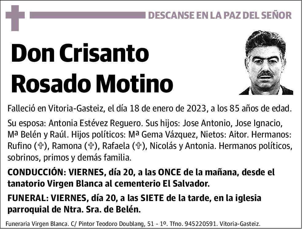 Crisanto Rosado Motino