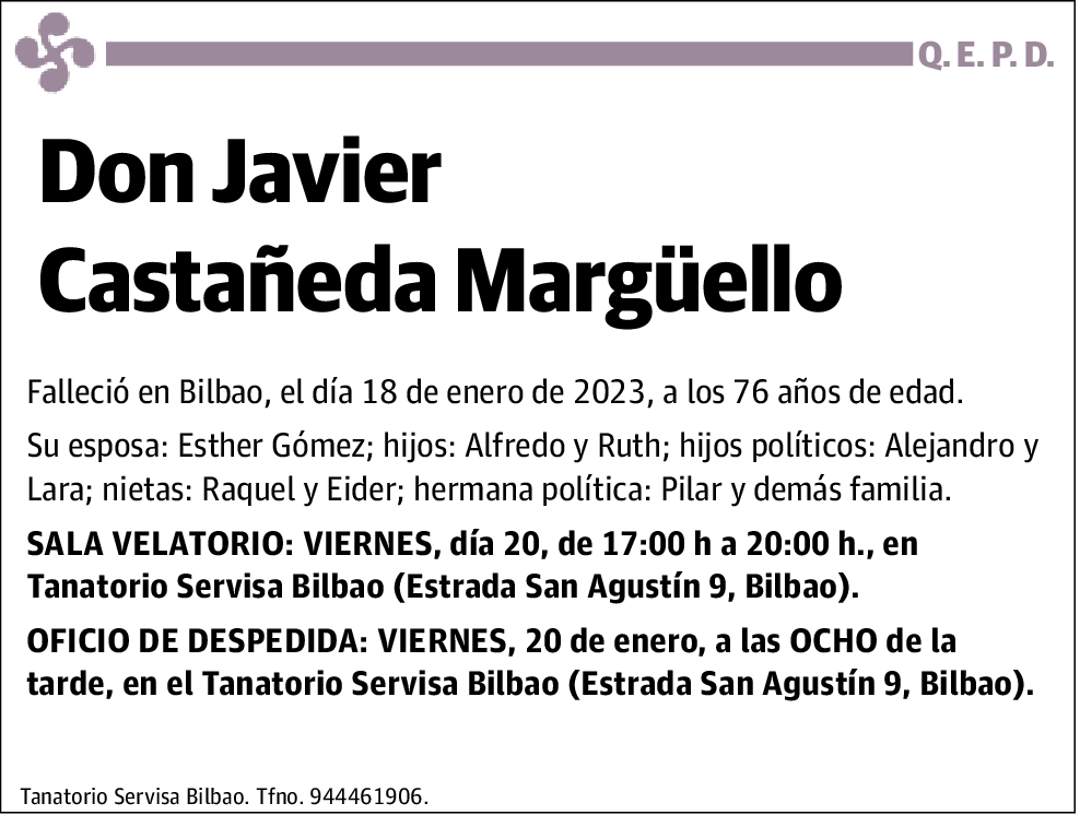 Javier Castañeda Margüello