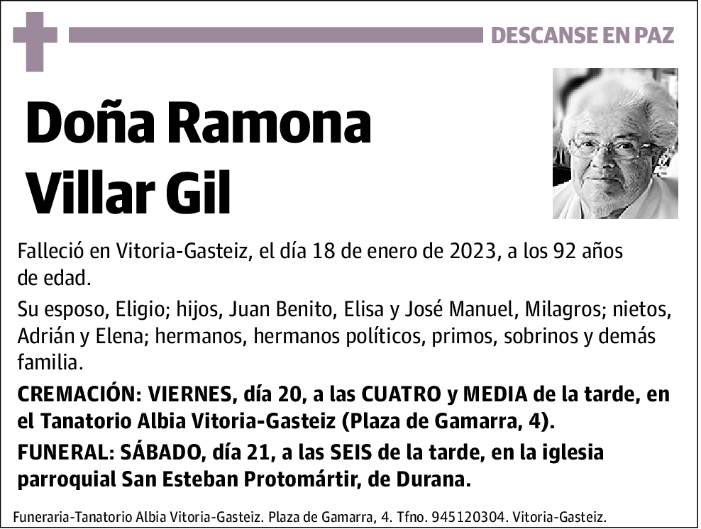 Ramona Villar Gil