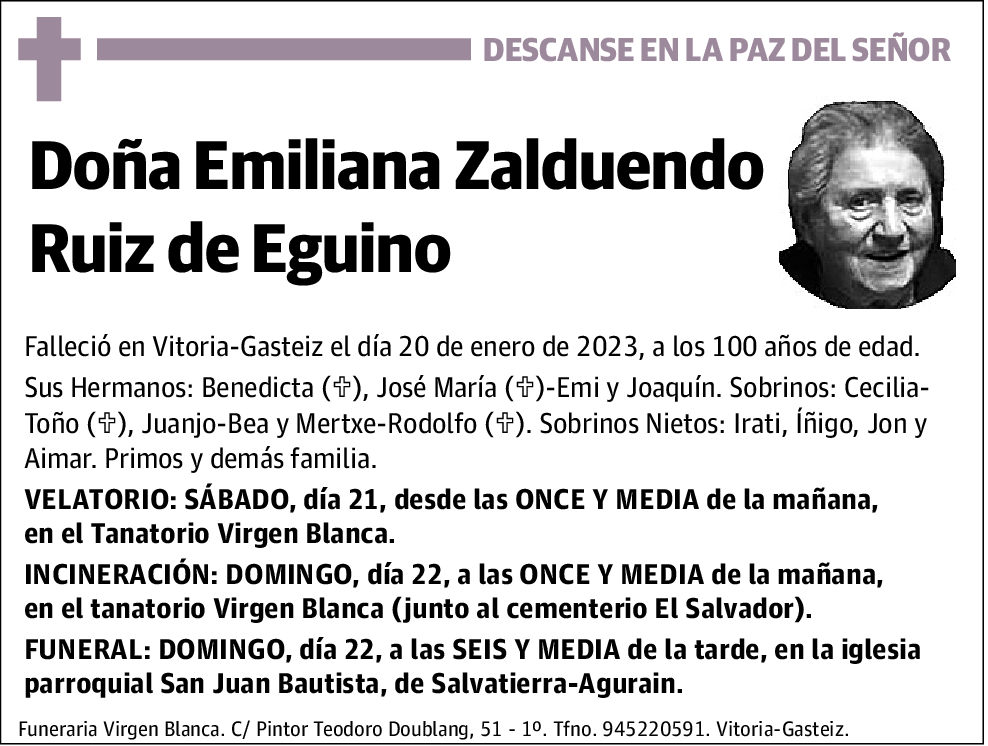 Emiliana Zalduendo Ruiz de Eguino