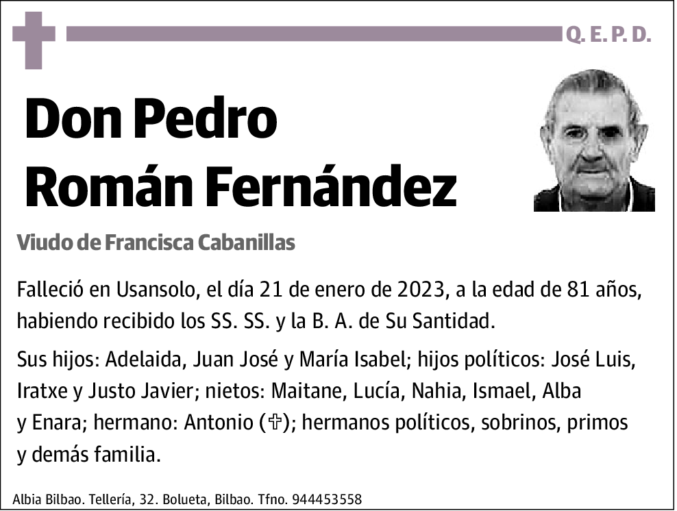 Pedro Román Fernández