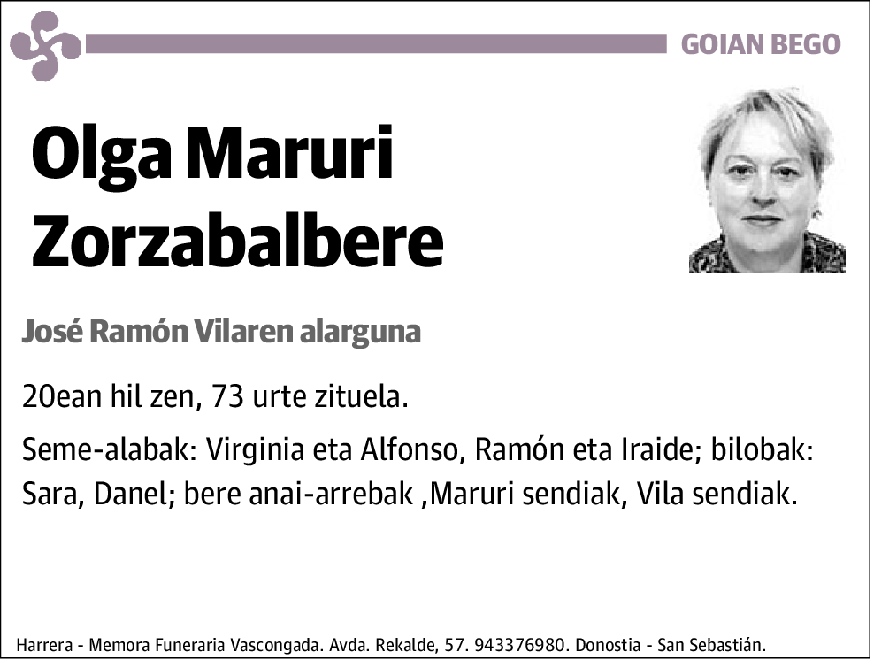 Olga Maruri Zorzabalbere