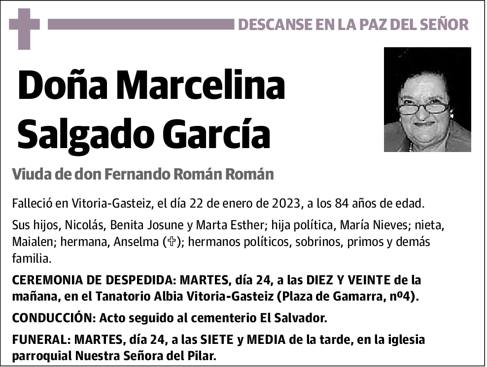 Marcelina Salgado García