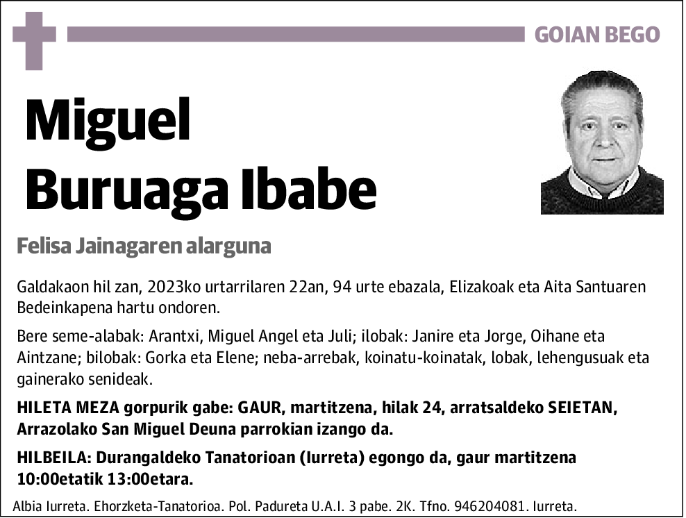 Miguel Buruaga Ibabe