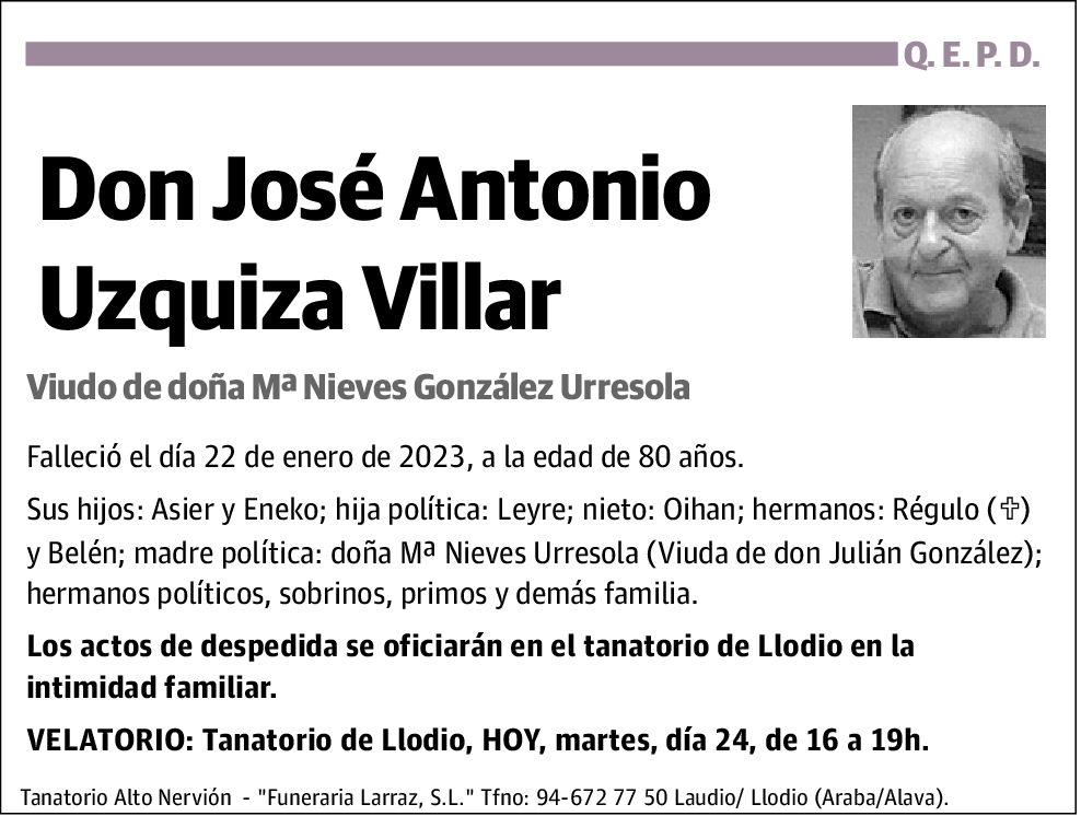 José Antonio Uzquiza Villar