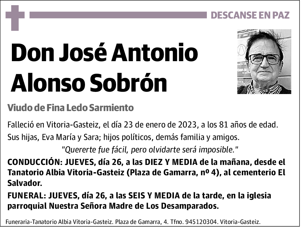José Antonio Alonso Sobrón