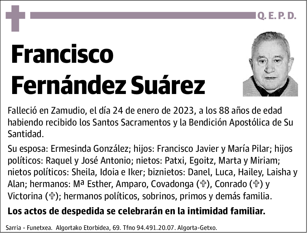 Francisco Fernández Suárez