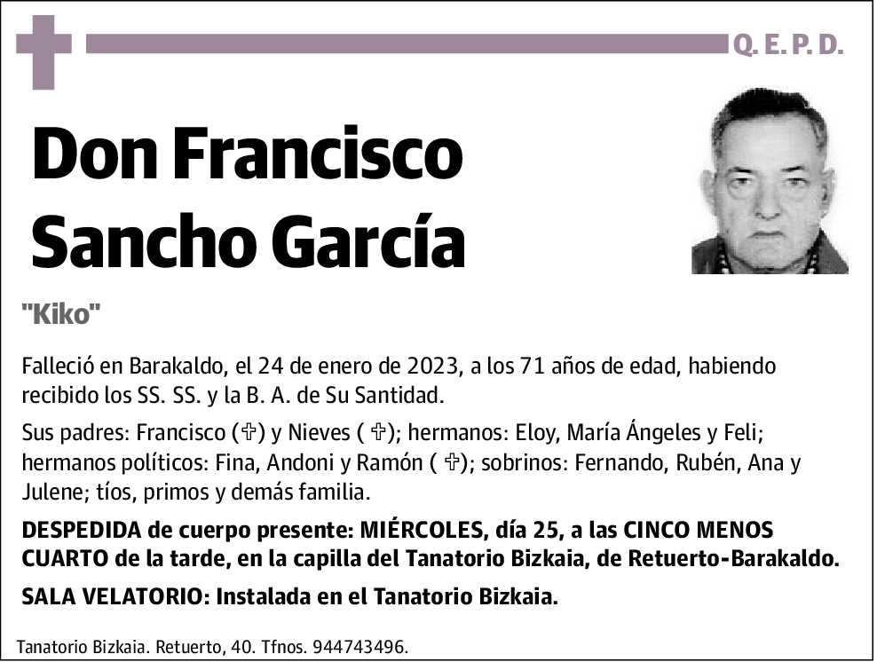 Francisco Sancho García