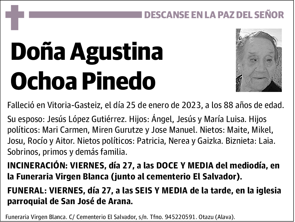 Agustina Ochoa Pinedo