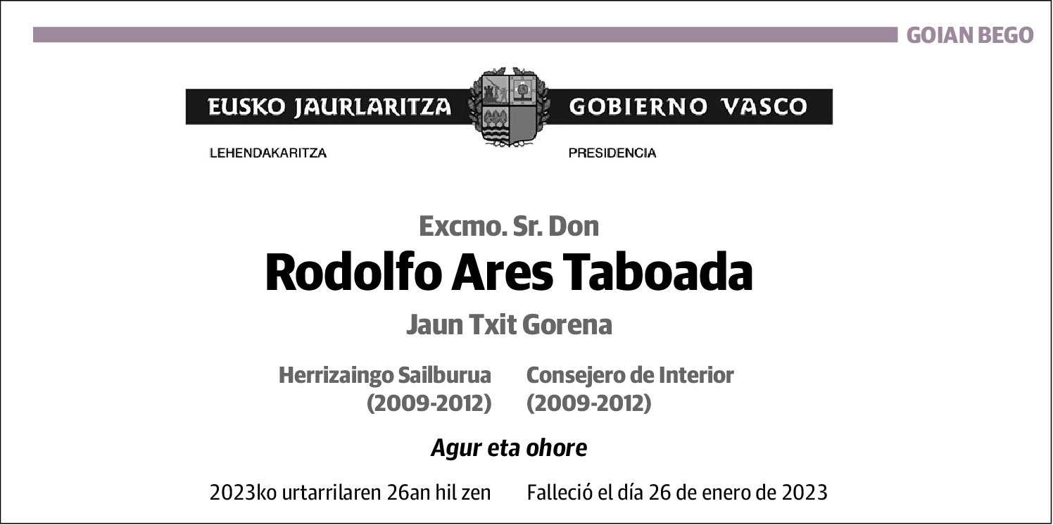 Rodolfo Ares Taboada