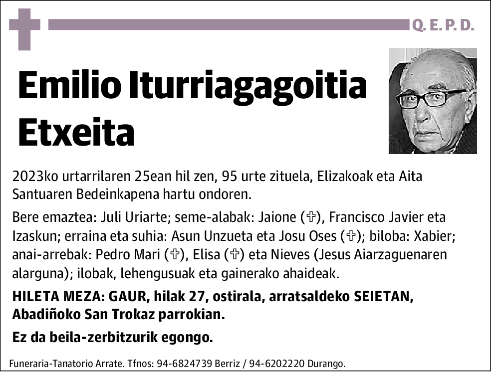 Emilio Iturriagagoitia Etxeita