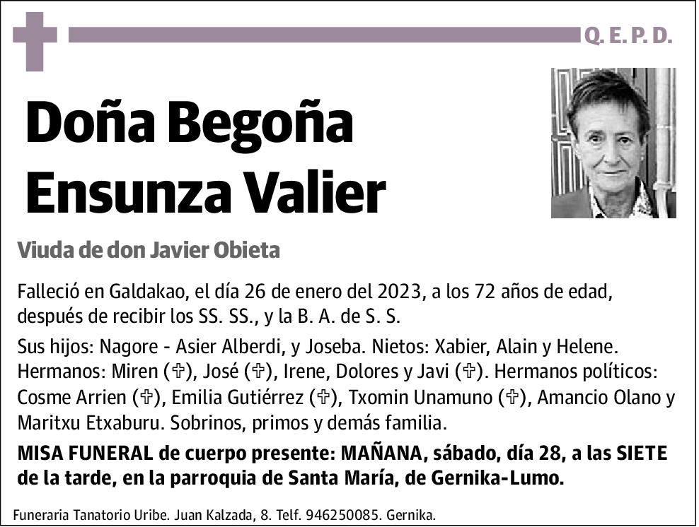 Begoña Ensunza Valier