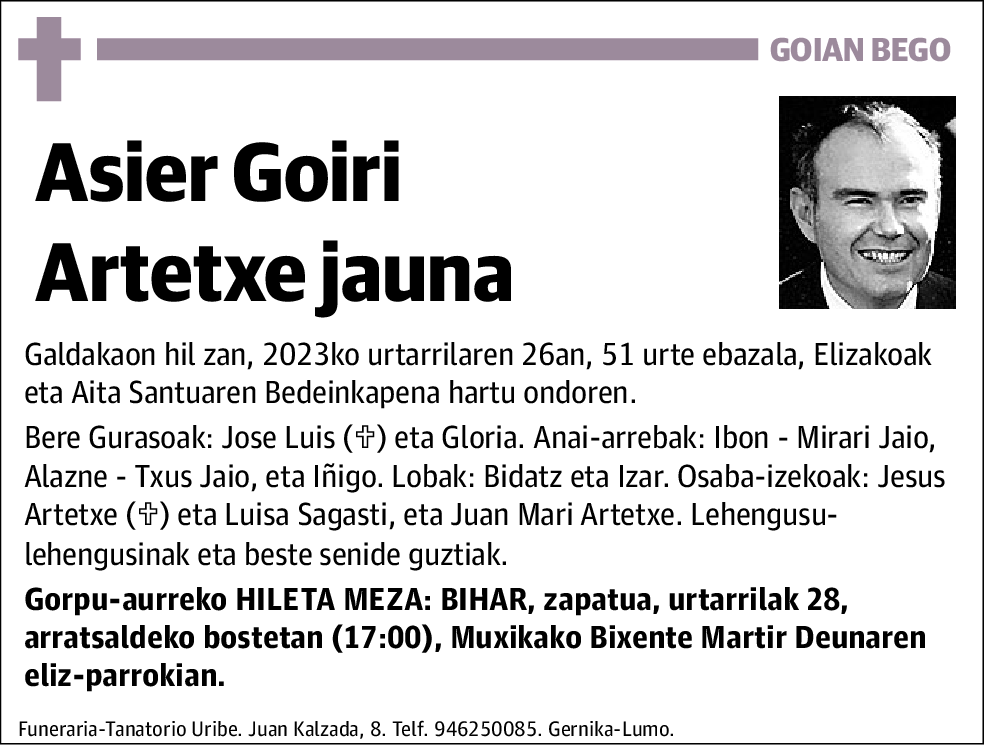 Asier Goiri Artetxe