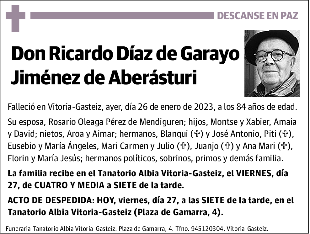Ricardo Díaz de Garayo Jiménez de Aberásturi