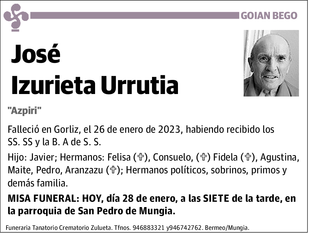 José Izurieta Urrutia