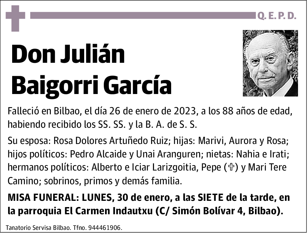 Julián Baigorri García