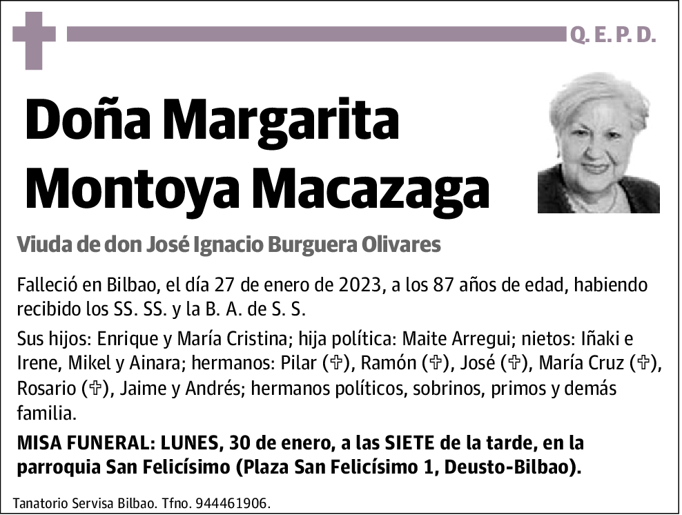 Margarita Montoya Macazaga