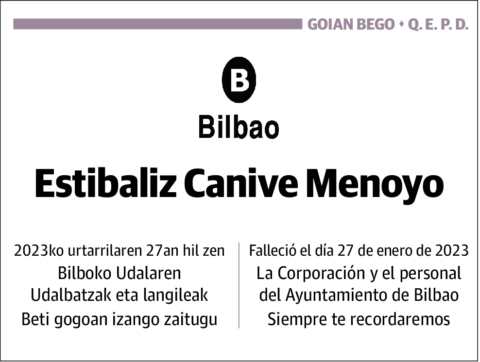 Estibaliz Canive Menoyo
