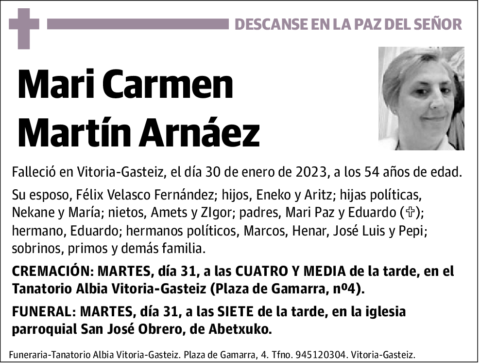 Mari Carmen Martín Arnáez