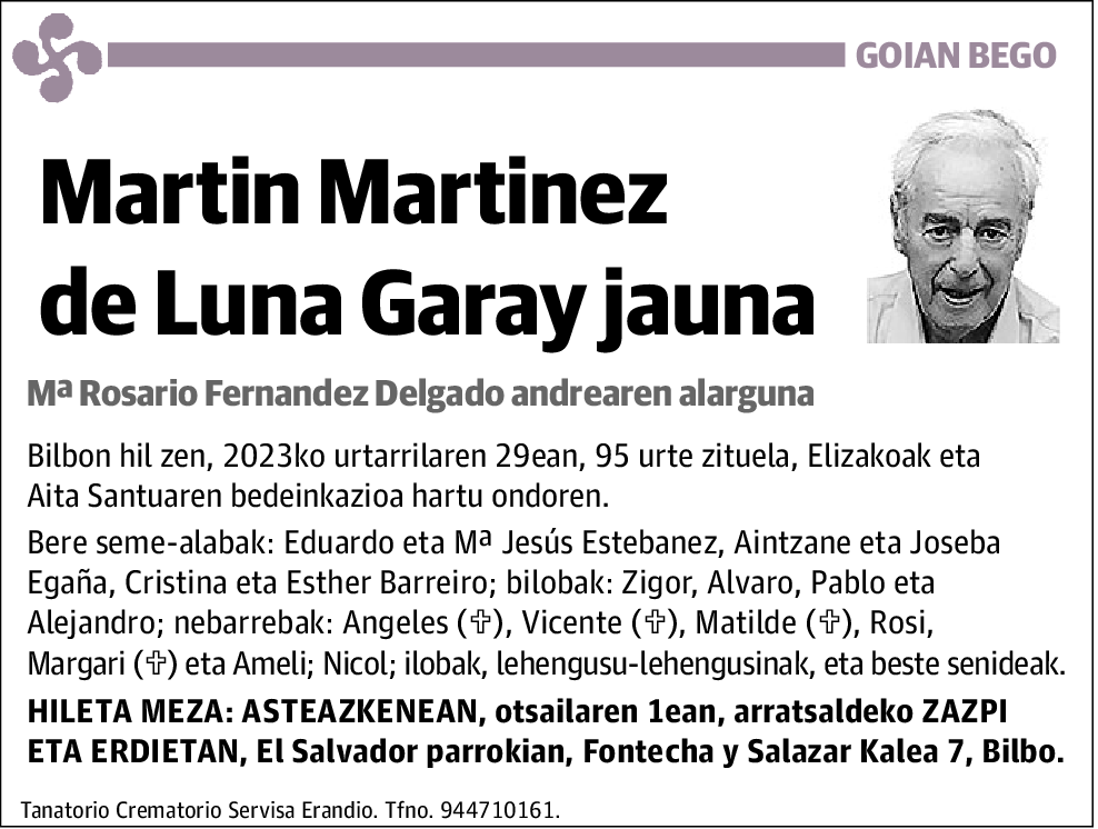 Martin Martinez de Luna Garay