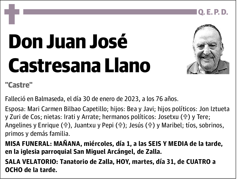 Juan José Castresana Llano