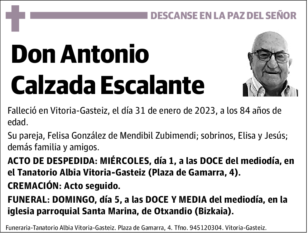 Antonio Calzada Escalante