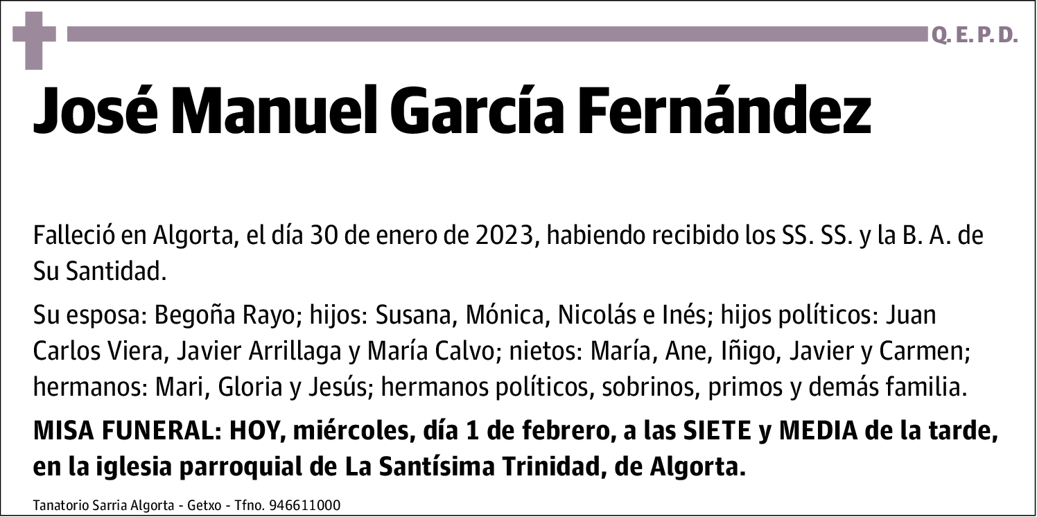 José Manuel García Fernández