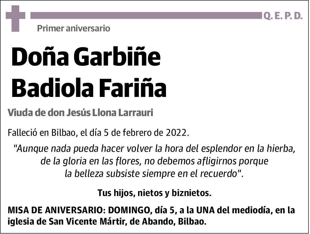 Garbiñe Badiola Fariña