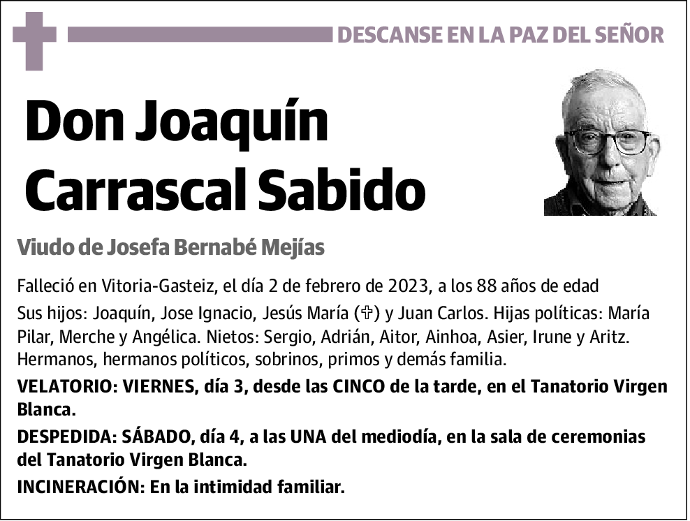 Joaquín Carrascal Sabido