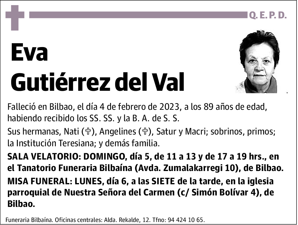 Eva Gutiérrez del Val