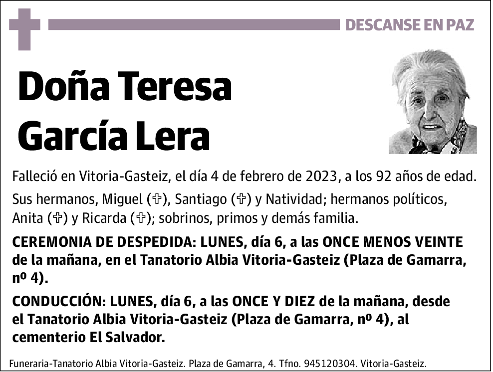 Teresa García Lera