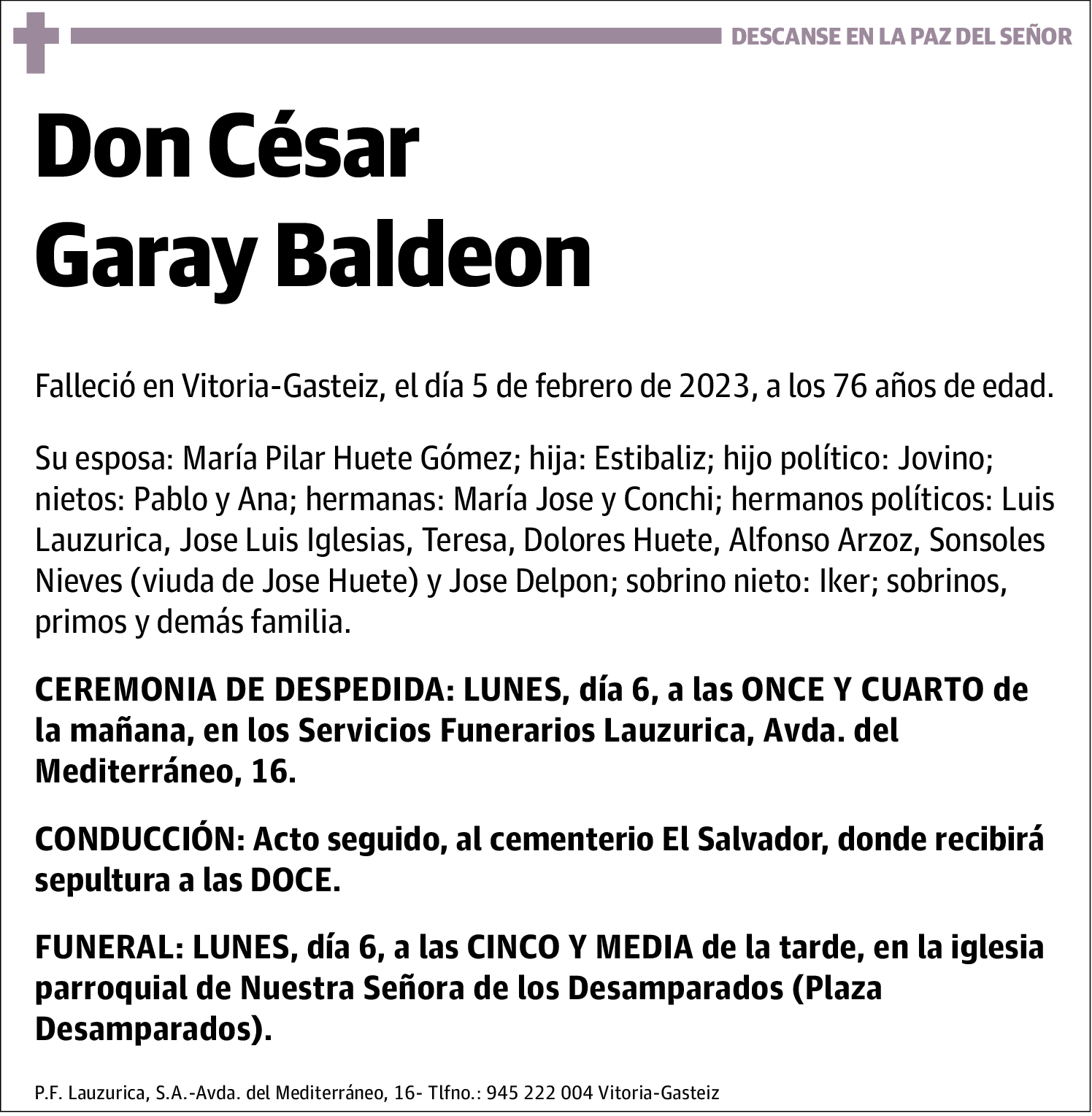 César Garay Baldeon