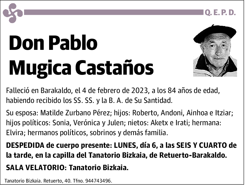 Pablo Mugica Castaños