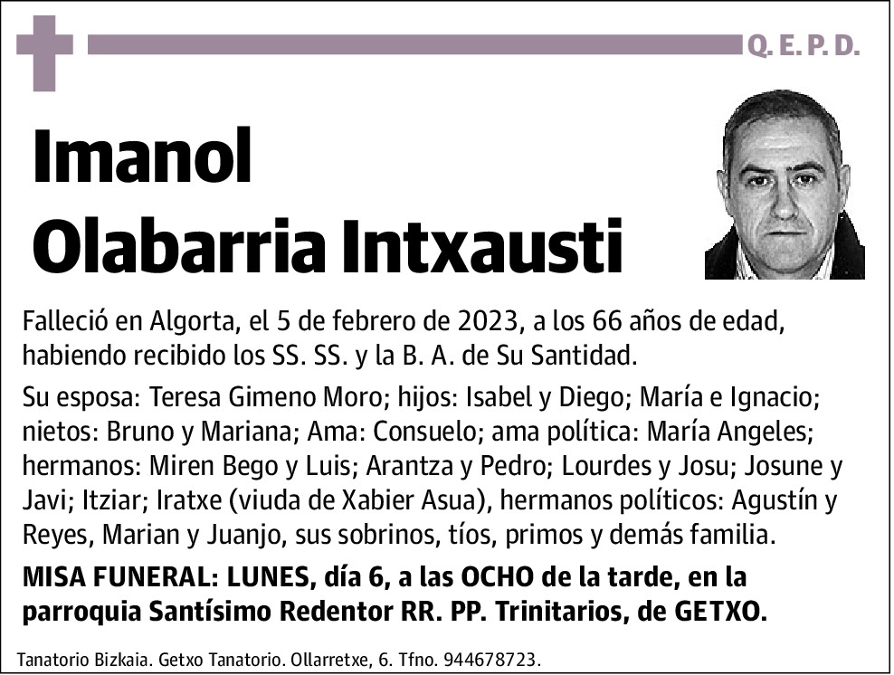 Imanol Olabarria Intxausti