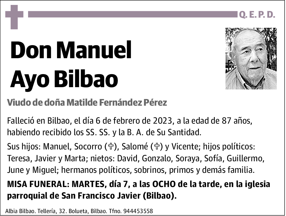 Manuel Ayo Bilbao