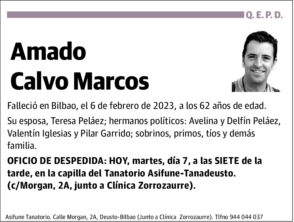 Amado Calvo Marcos