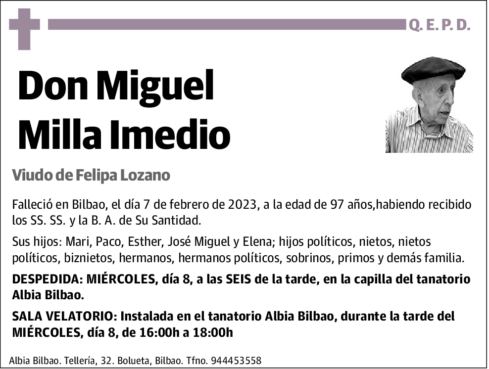 Miguel Milla Imedio