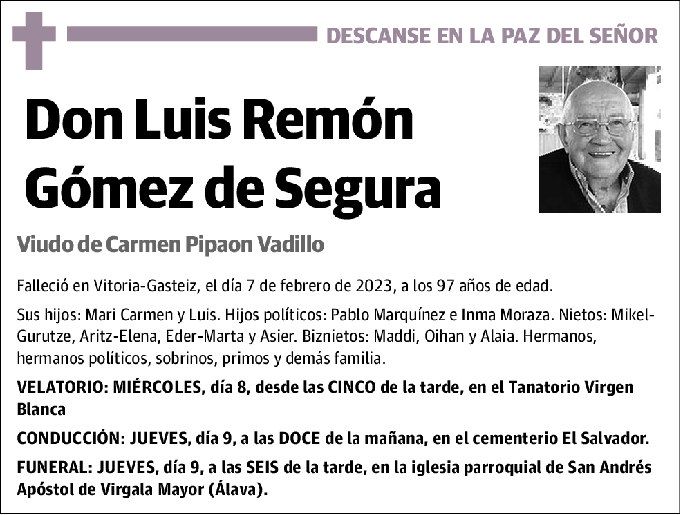 Luis Remón Gomez de Segura
