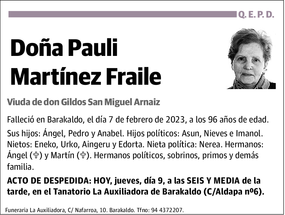 Pauli Martínez Fraile