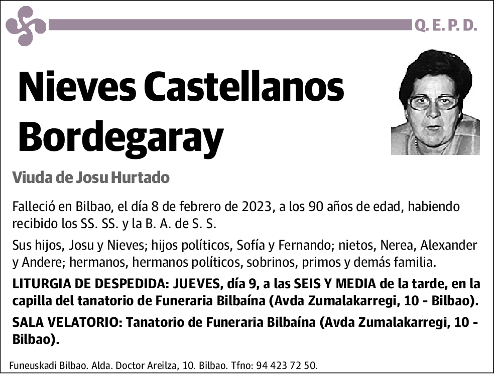 Nieves Castellanos Bordegaray