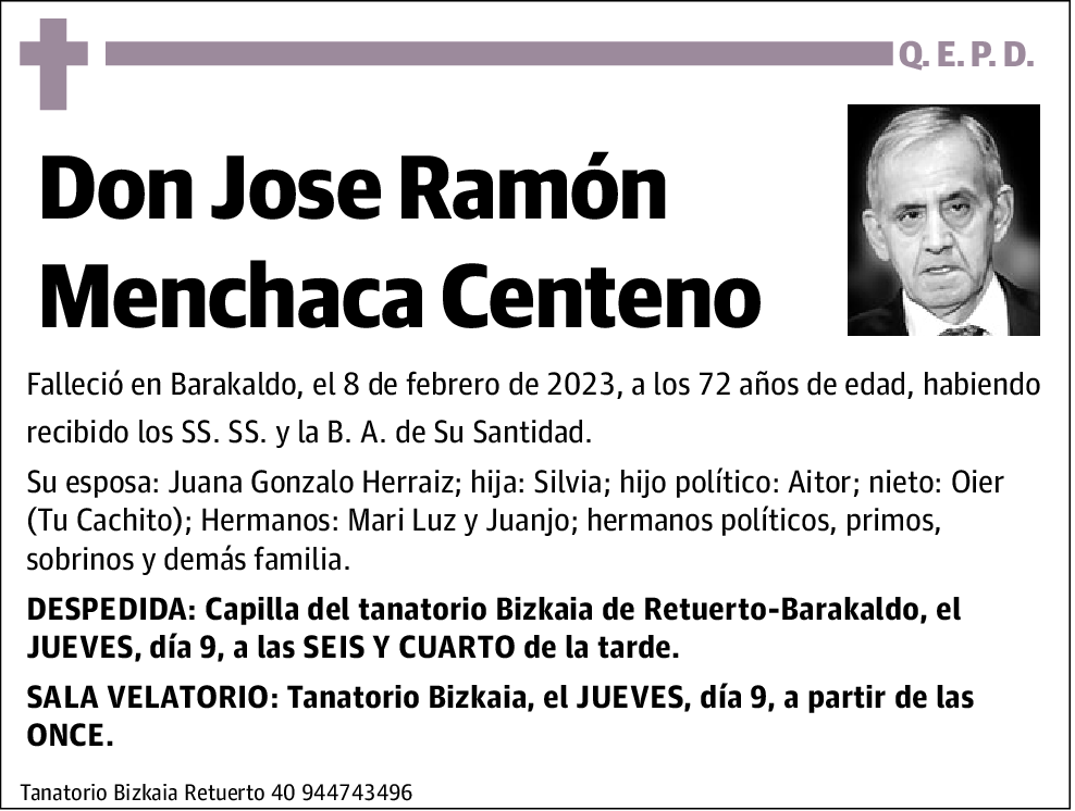 Jose Ramón Menchaca Centeno