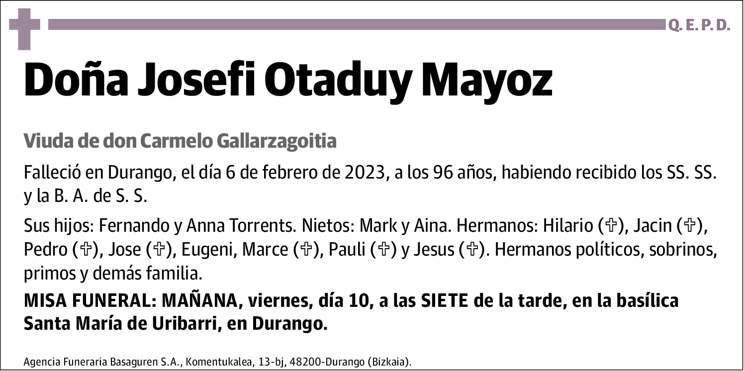 Josefi Otaduy Mayoz