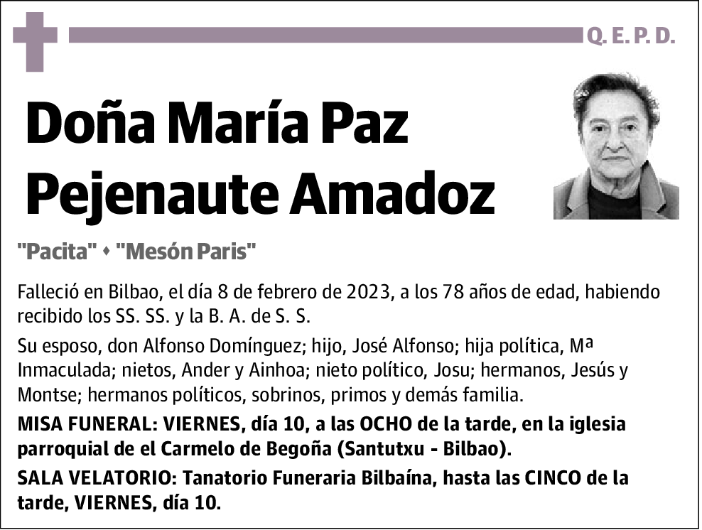 María Paz Pejenaute Amadoz