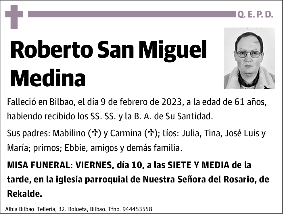 Roberto San Miguel Medina