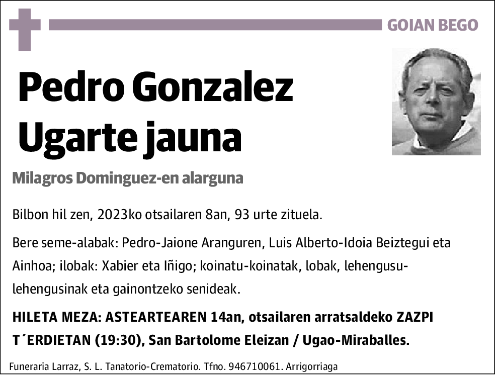 Pedro González Ugarte