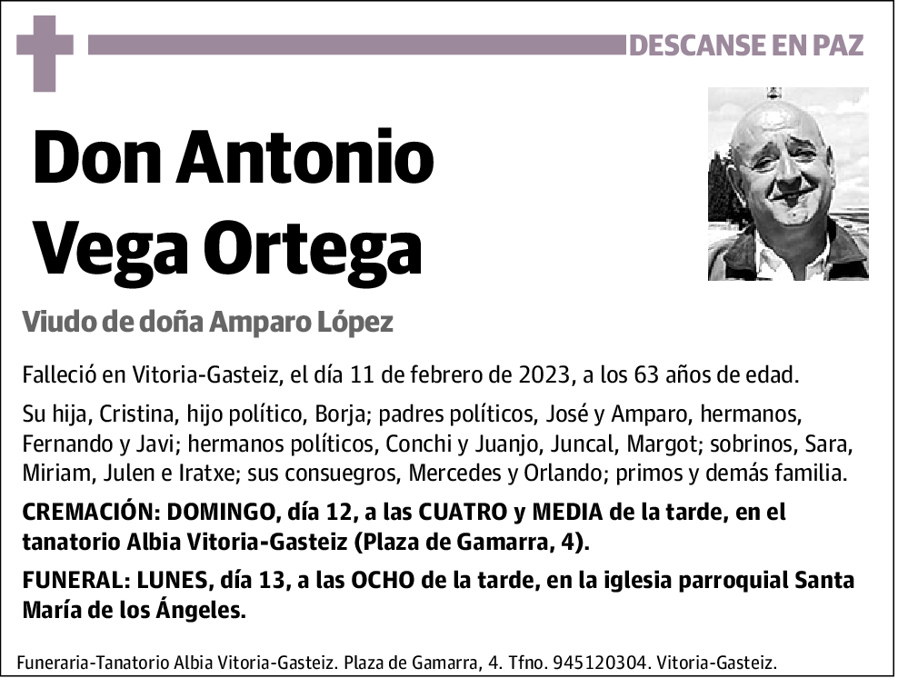 Antonio Vega Ortega