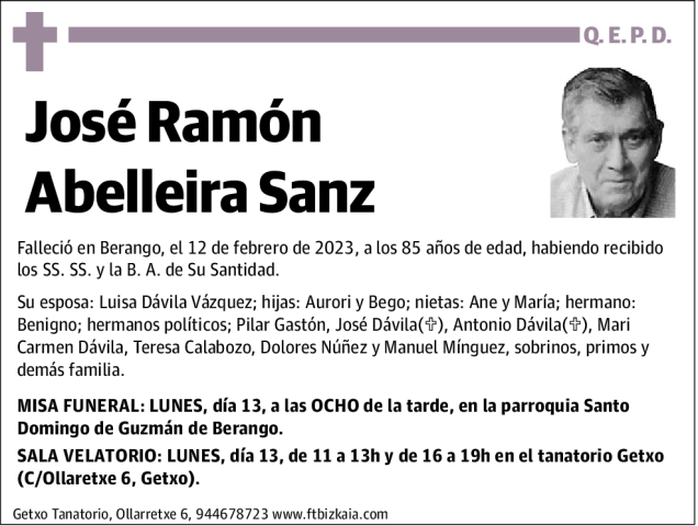 Jose Ramon Abelleira Sanz