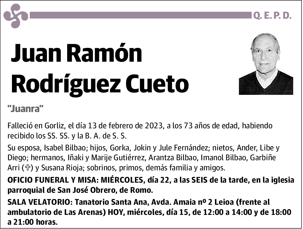 Juan Ramón Rodríguez Cueto