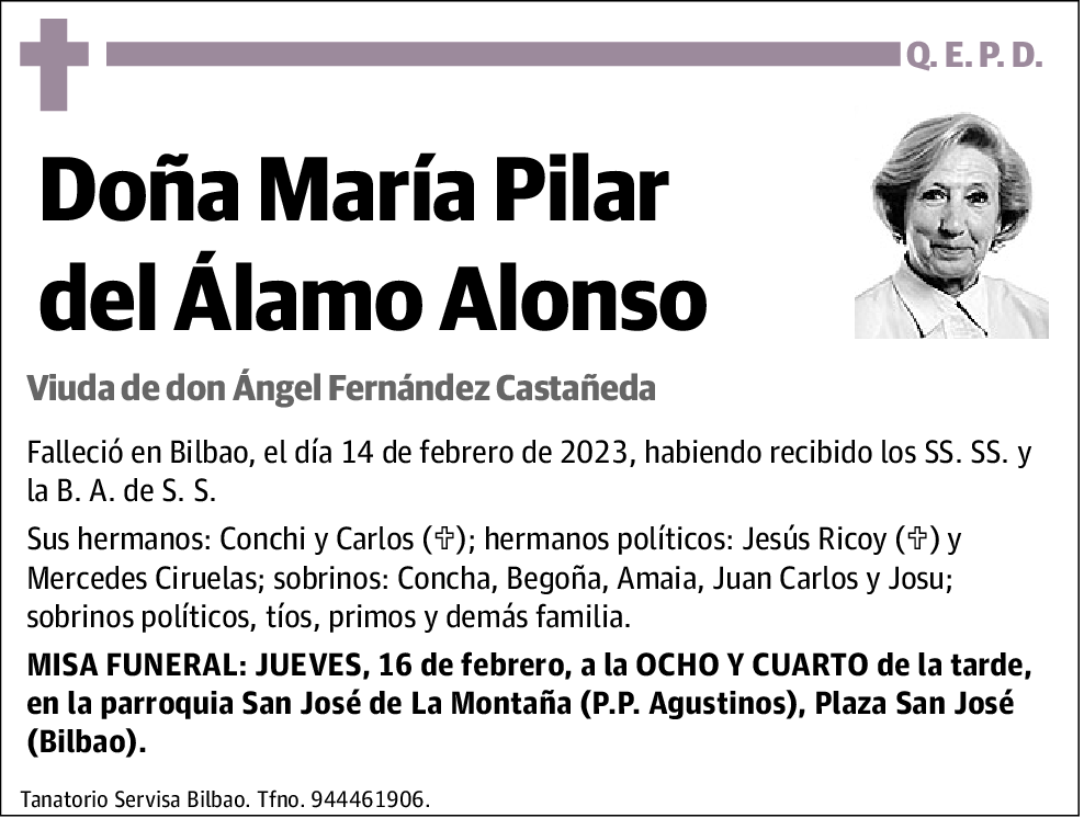 María Pilar del Álamo Alonso