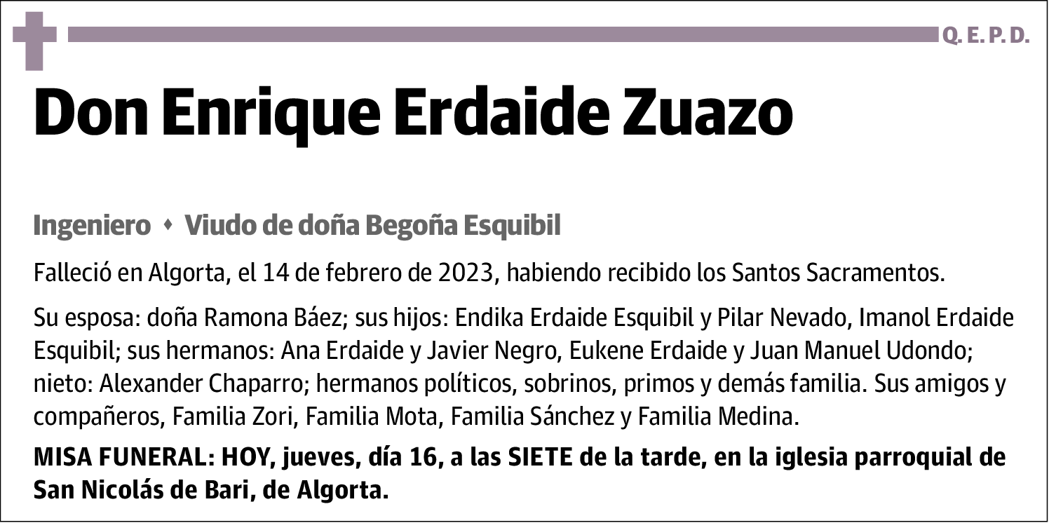 Enrique Erdaide Zuazo